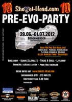 Flyer zur Pre-Evo-Party#10