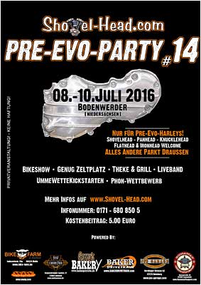Flyer zur Pre-Evo-Party#14